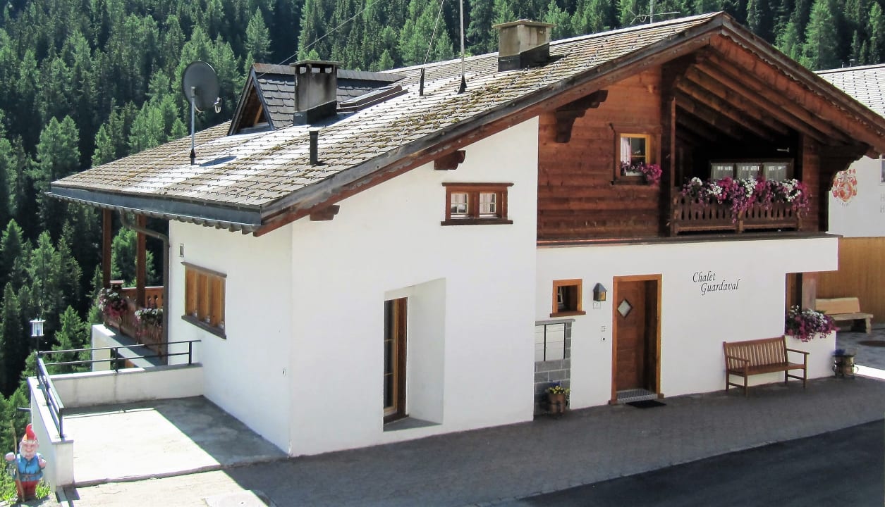 Außenansicht Chalet Guarda Val
