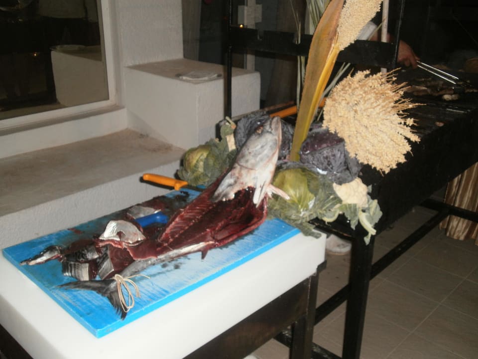 Außengrill Thunfisch Hotel El Mouradi Djerba Menzel