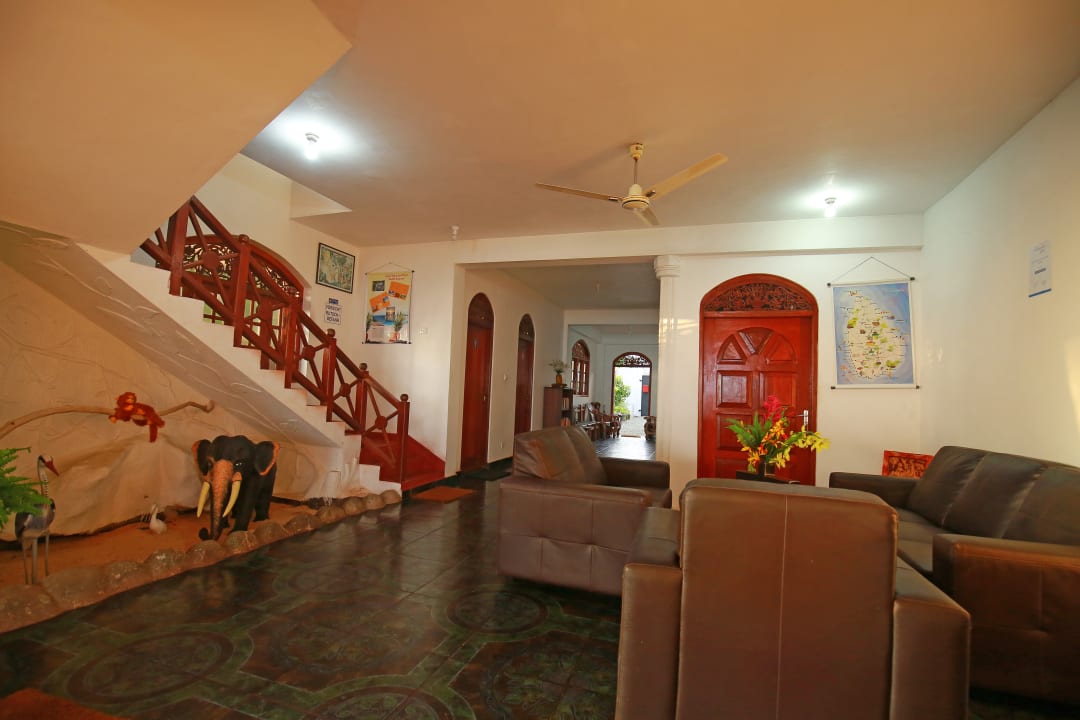 Lobby Hotel Haus am Meer Wilde Ananas