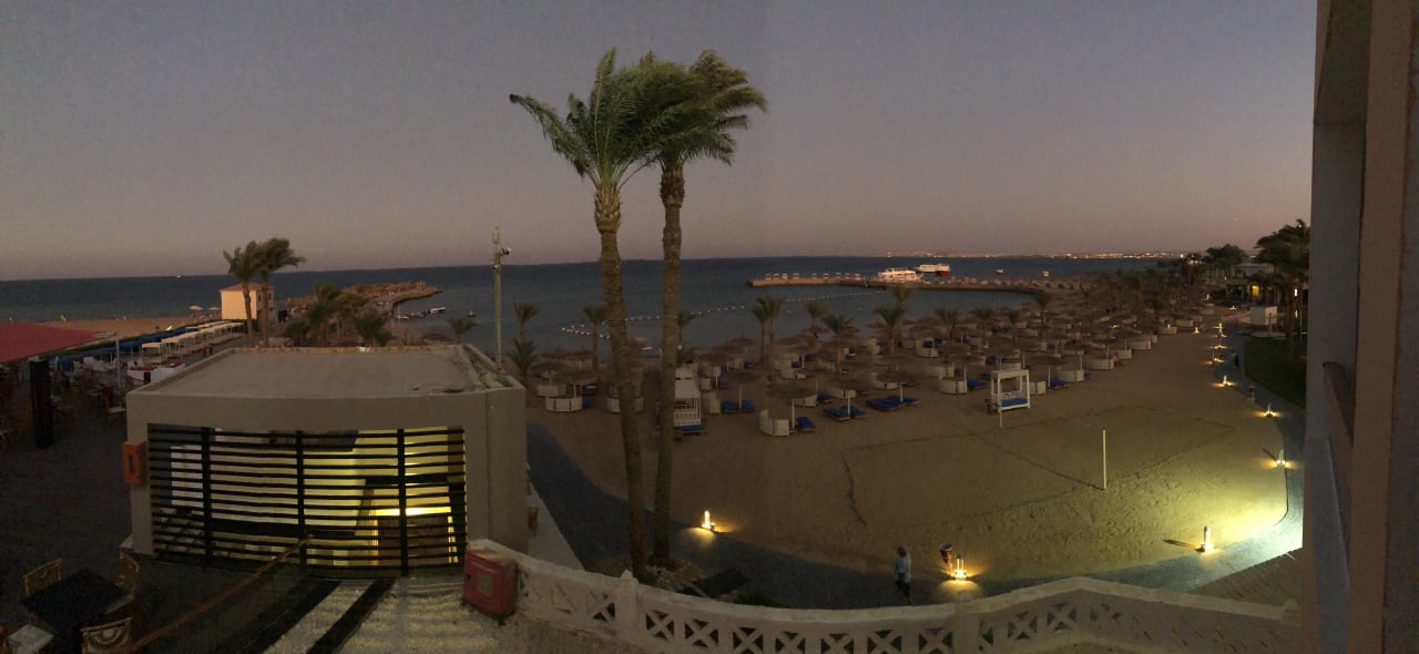 Ausblick Beach Albatros Resort