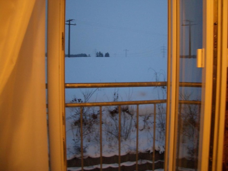 Balkonaussicht Landhotel Hallnberg