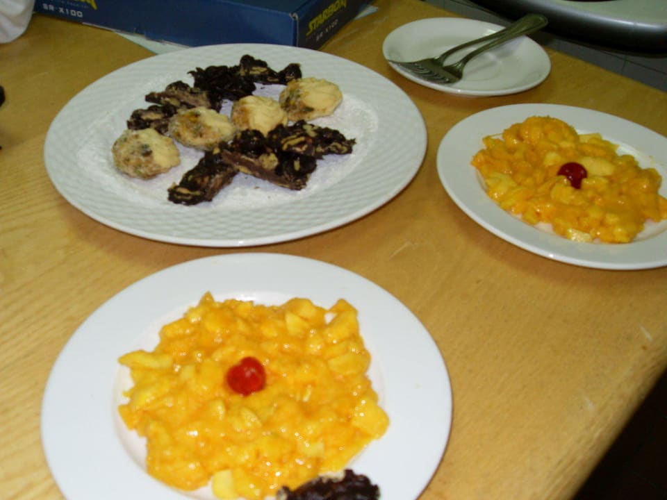 Kleiner Snack in Büro des Chefkochs SUNRISE Holidays Resort (Adults Only)