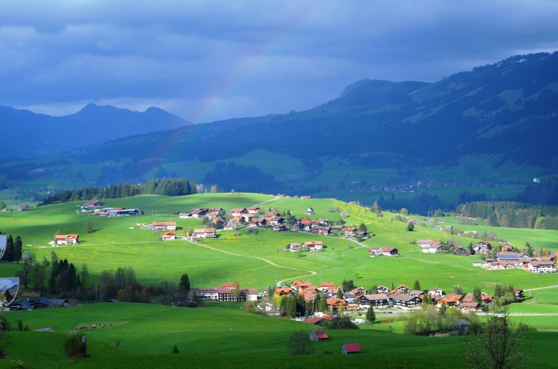 Blick auf Obermaiselstein Ferienwohnungen Sonnenwinkel