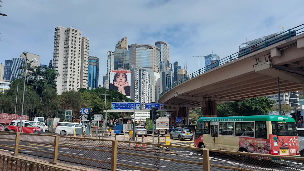 Ausblick Dorsett Wanchai Hong Kong