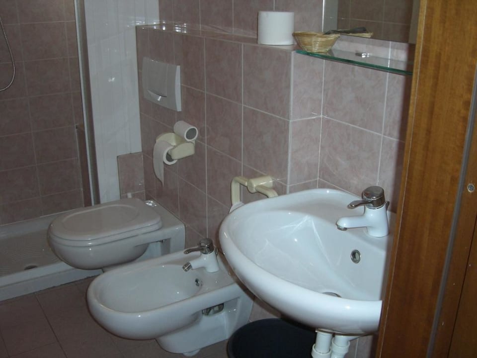 Das Badezimmer Hotel Pace