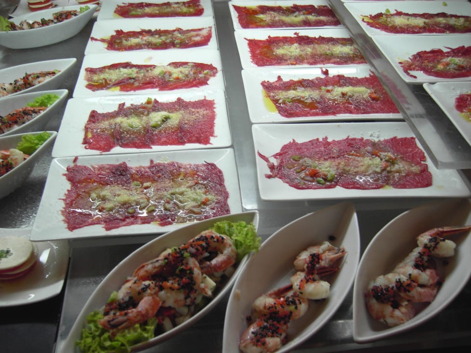 Tolle Vorspeisen Hotel Riu Palace Punta Cana