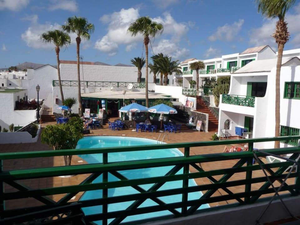 Blick vom Balkon Hotel Rocas Blancas