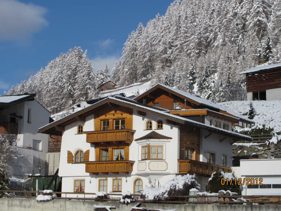 Apart Mangweth Außenansicht Ferienhaus Apart Mangweth