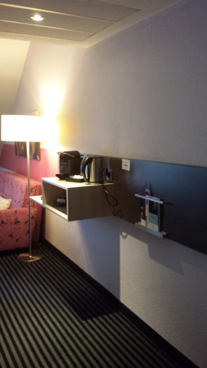 Kostenlos Wasser, Nespresso, Tee! Mercure Hotel Würzburg am Mainufer