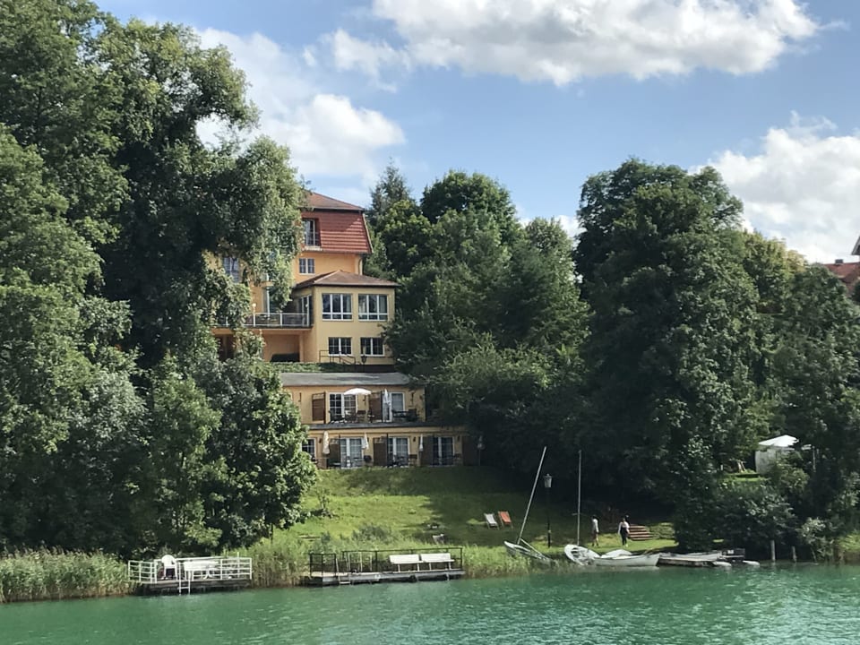 Außenansicht Strandhotel vier Jahreszeiten