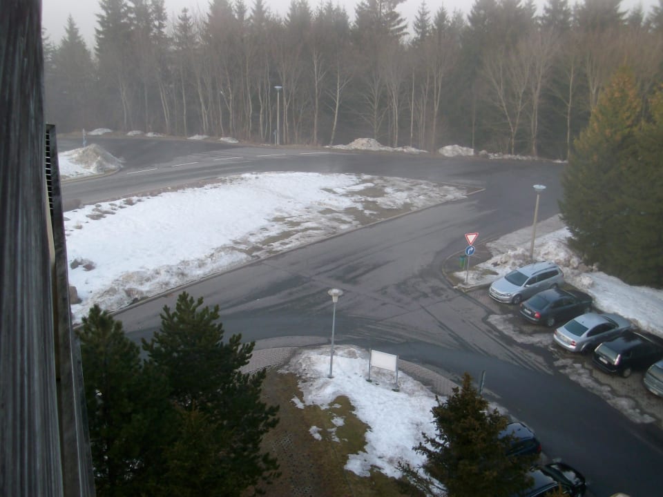 Wedeschleife für die Autos Ringberg Hotel