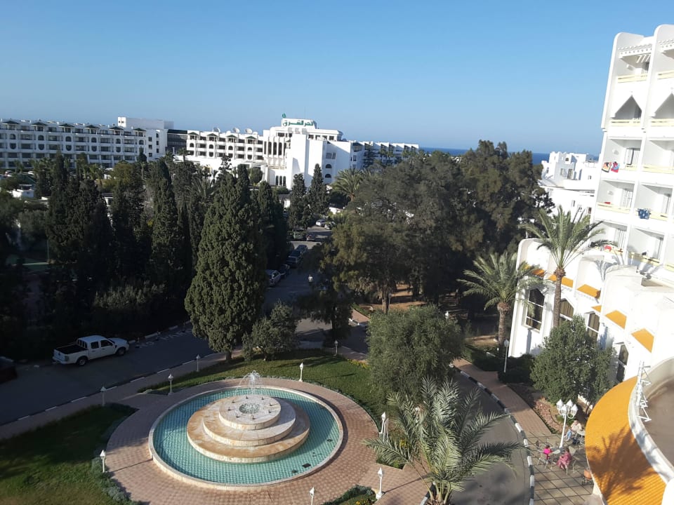 Blick vom Balkon  Marhaba Royal Salem