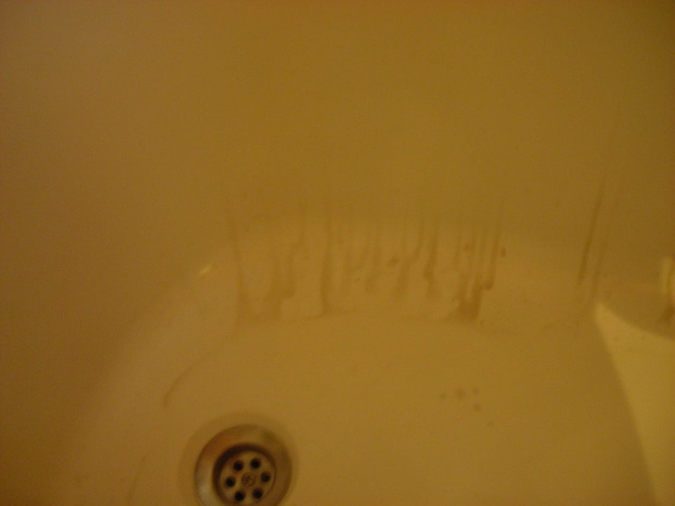 Abgenutzte Badewanne Hotel Sultan of Side