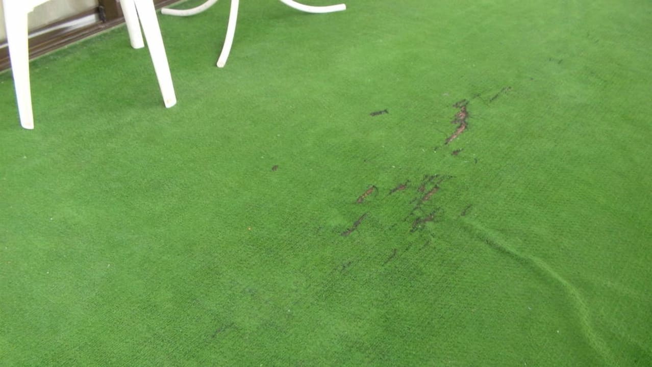 Terrasse de la knitterfalten und Schlitzen Hotel TRH Paraiso