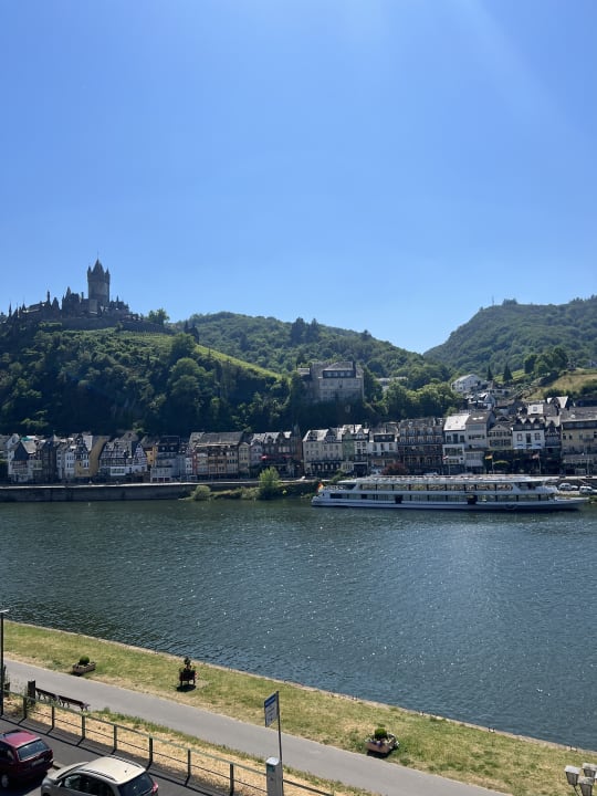 Ausblick Moselstern Hotel Brixiade & Triton