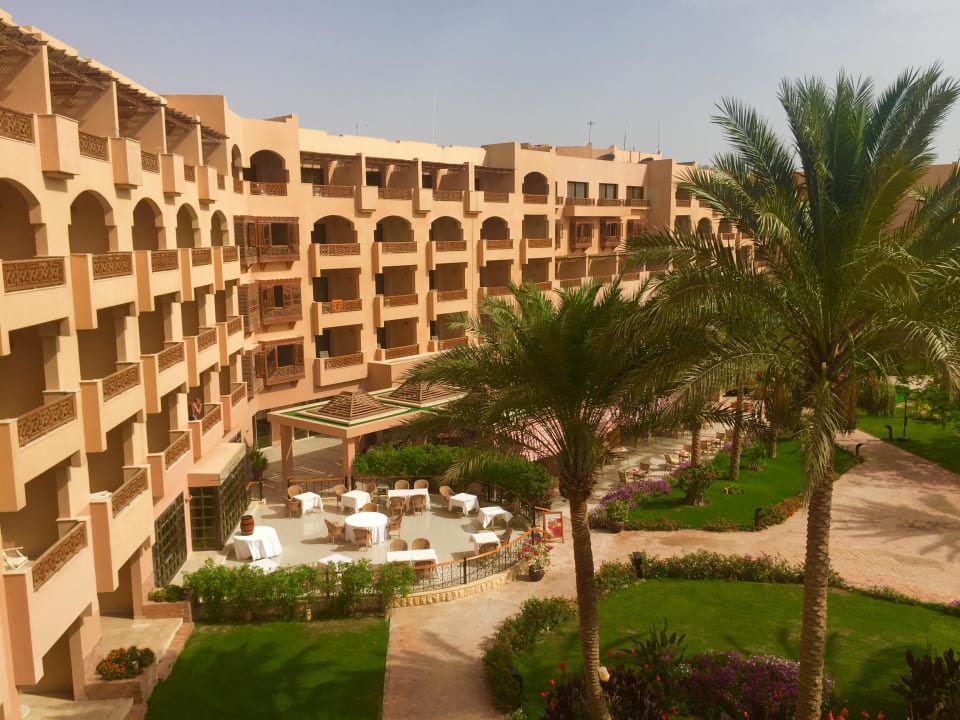 Balkonausblick Continental Hotel Hurghada