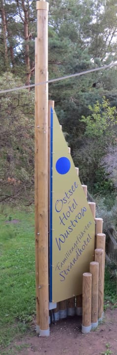 Neues Erkennungszeichen des Ostseehotels Wustrow Ostseehotel Wustrow