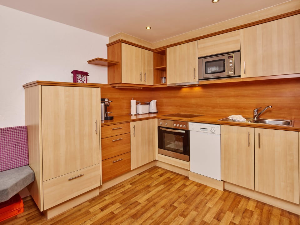 Appartement  Küche  Grünwald Resort Sölden