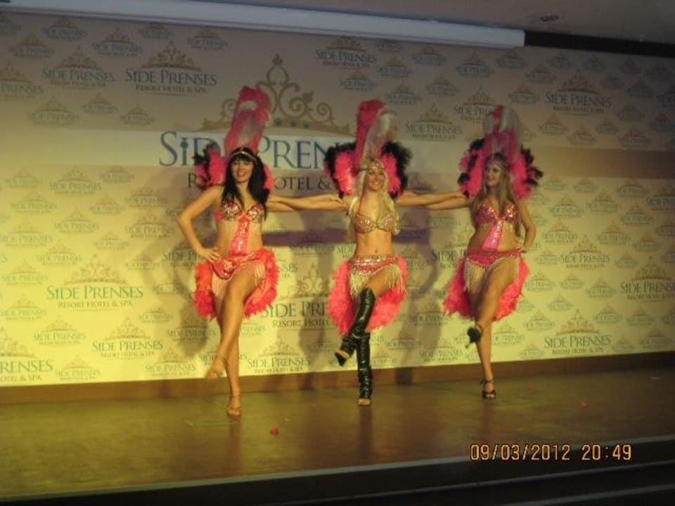 Tanz Show Side Prenses Resort & Spa