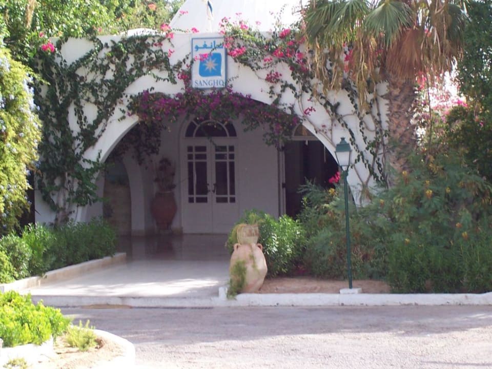 Blick auf die Rezeption Hotel Sangho Club Zarzis