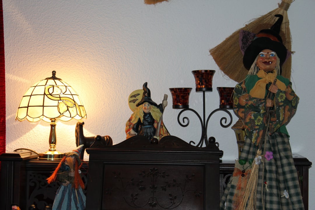 Dekoration im Eingangsbereich Hotel Garni Landhaus Uttum