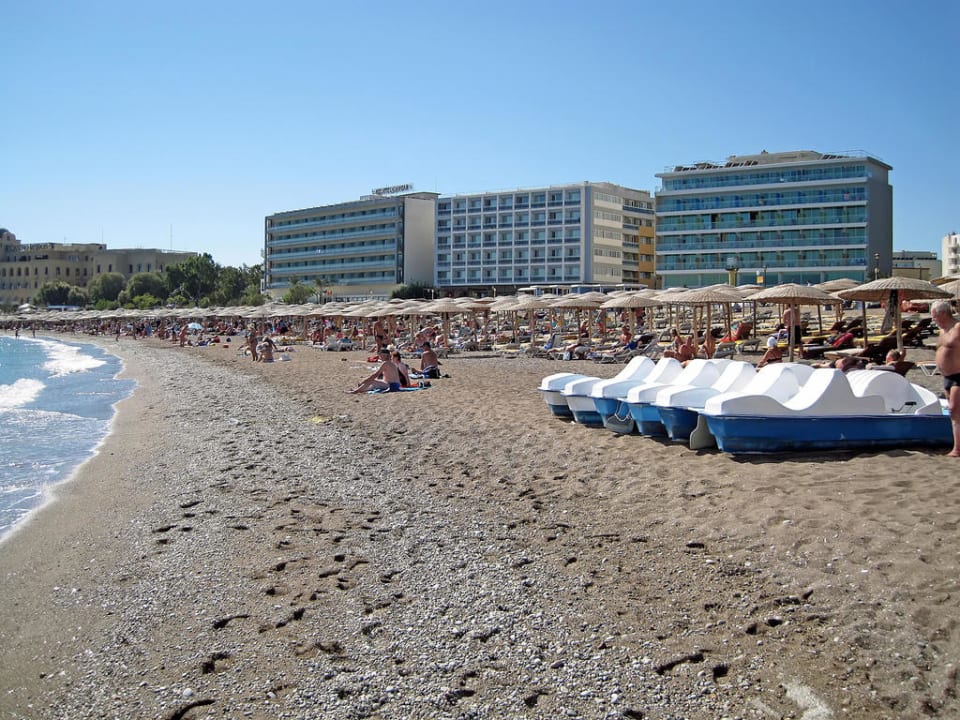Hotel - Strandseite Ibiscus Hotel Rhodos