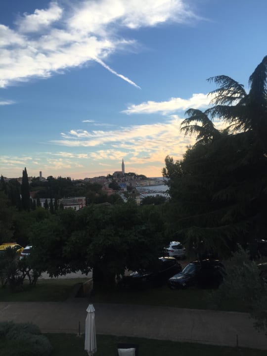 Ausblick vom Balkon Villa Dobravac