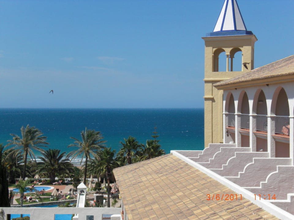 Blick vom Balkon über die Anlage Fuerte Conil-Resort