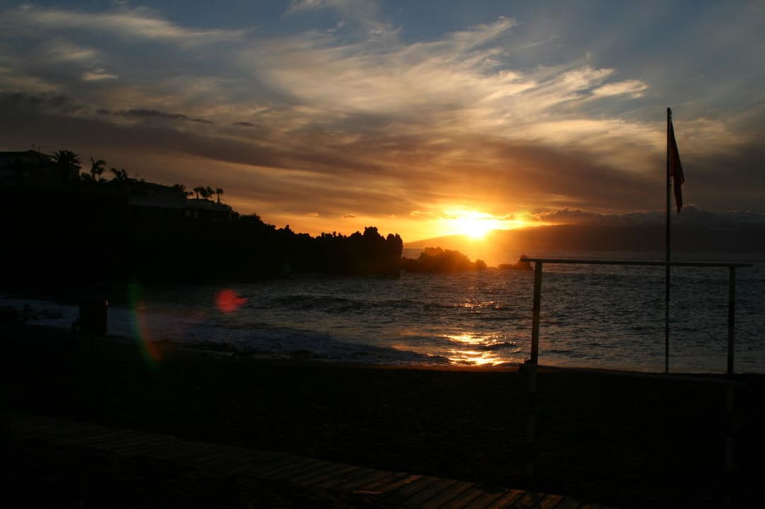 Playa de la Arena - Strand bei Sonnenuntergang Landmar Playa La Arena