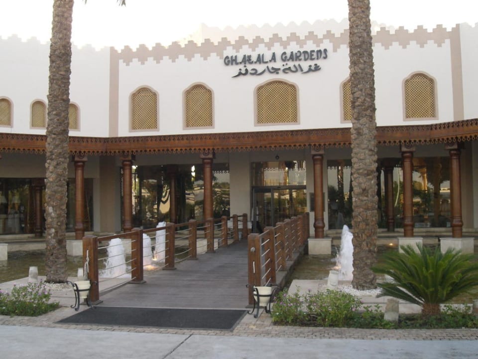 Hotelzugang Ghazala Gardens