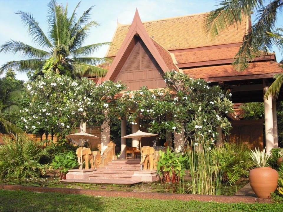 Eingang zur Lobby Anantara Hua Hin Resort