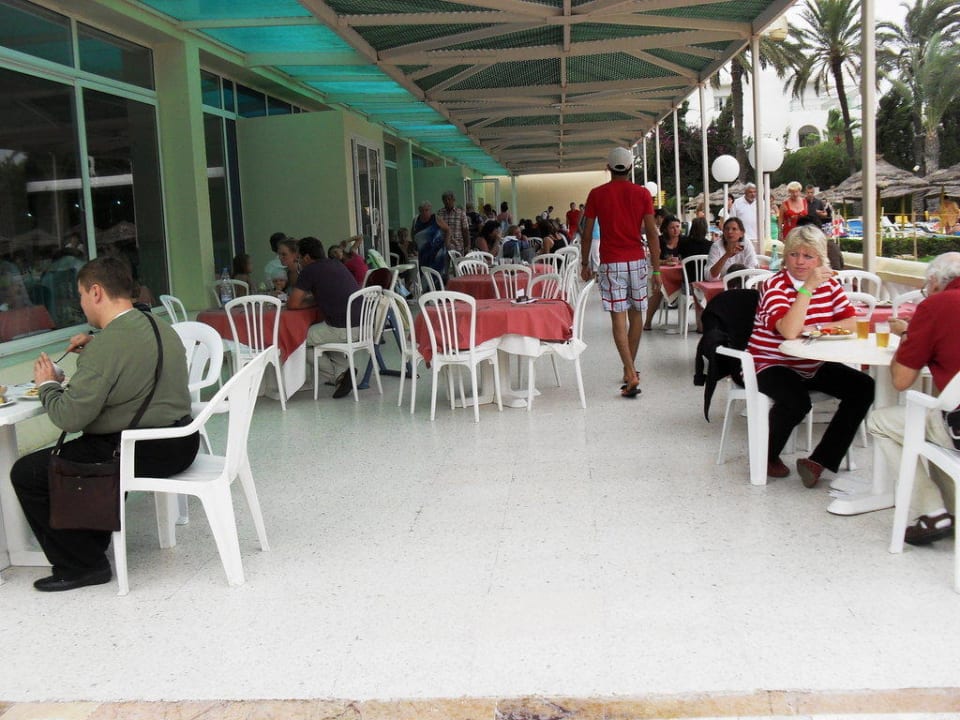 Restaurant extérieur Houda Golf & Beach Club