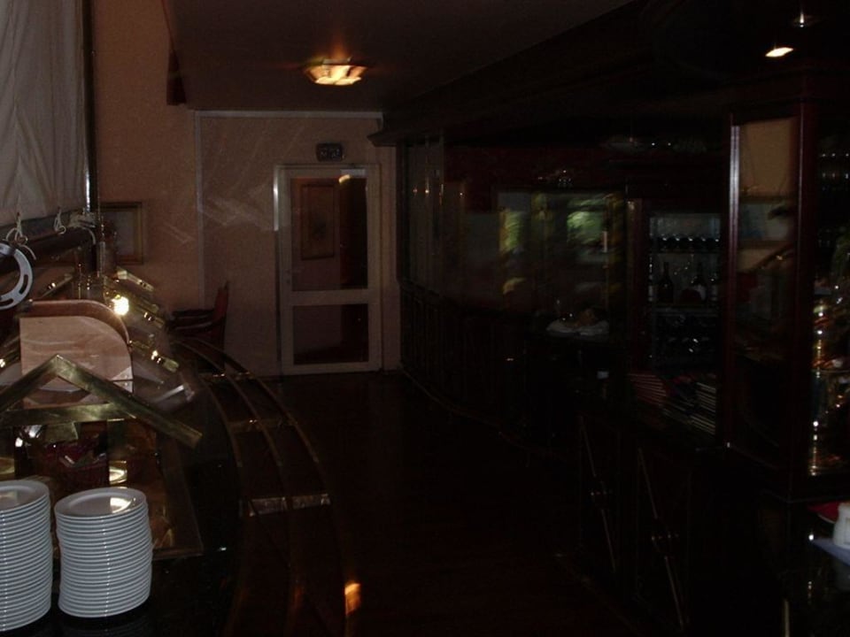 Blick in das Restaurant Parkhotel Stader Hof