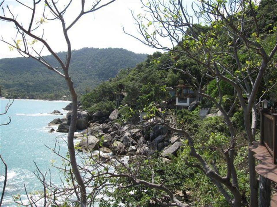 Blick vom Pool Panviman Resort Koh Phangan