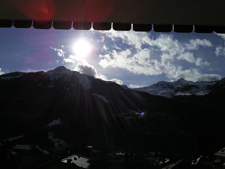 Balkonausblick auf die Schlossalm Winkler´s Gipfelblick Chalet