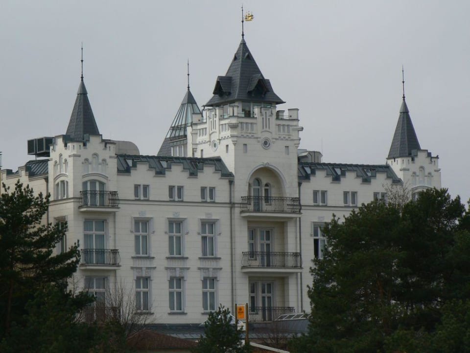 Hotelansicht von der Strandseite Usedom Palace Hotel