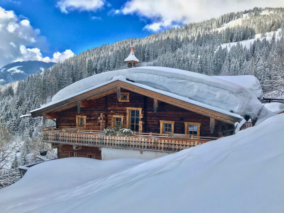 Außenansicht Highking Chalet Grünegg