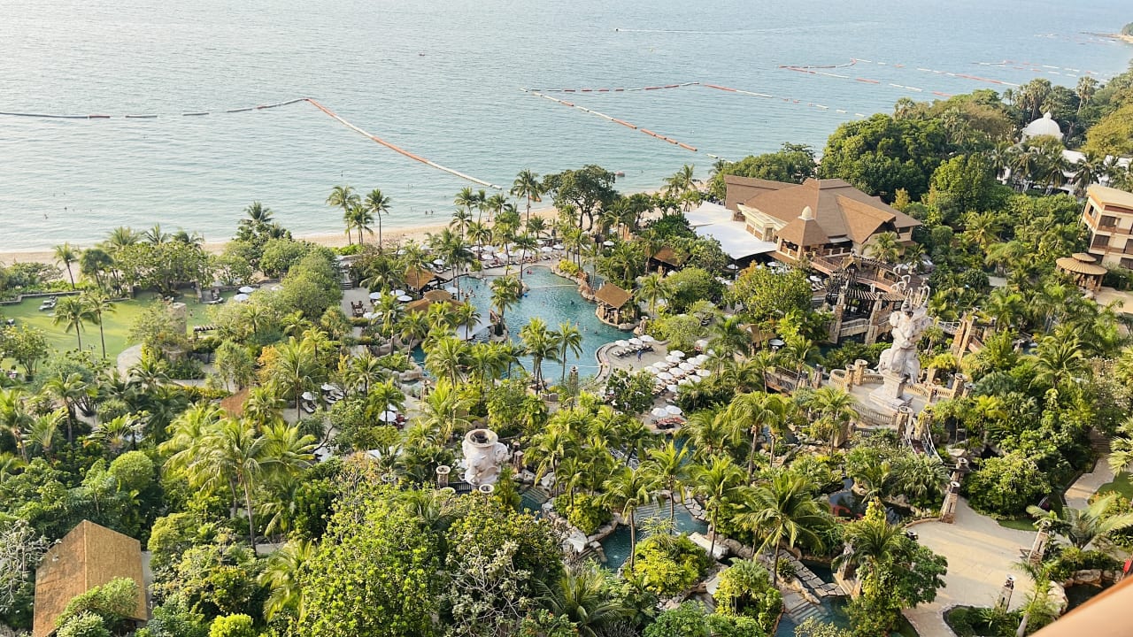 Ausblick Centara Grand Mirage Beach Resort Pattaya