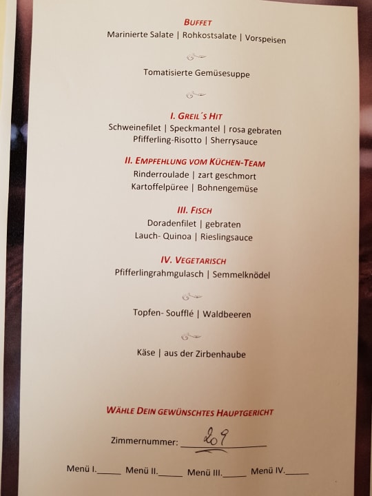 Gastro DER GREIL Wein & Gourmethotel