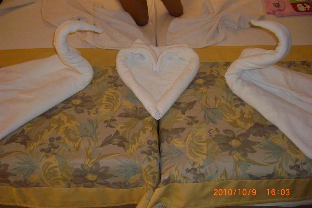 Kunstwerk vom Zimmermädchen NoxInn Club