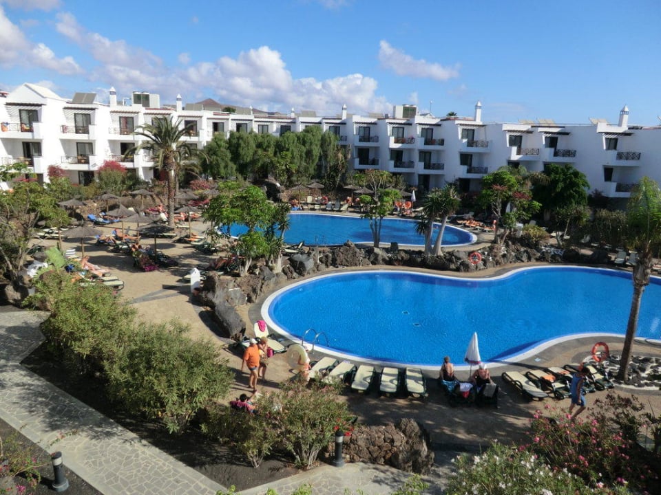 Ausblick vom Schlafzimmer allsun App.-Hotel Albatros