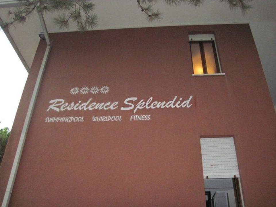 Eingang Residenz Splendid