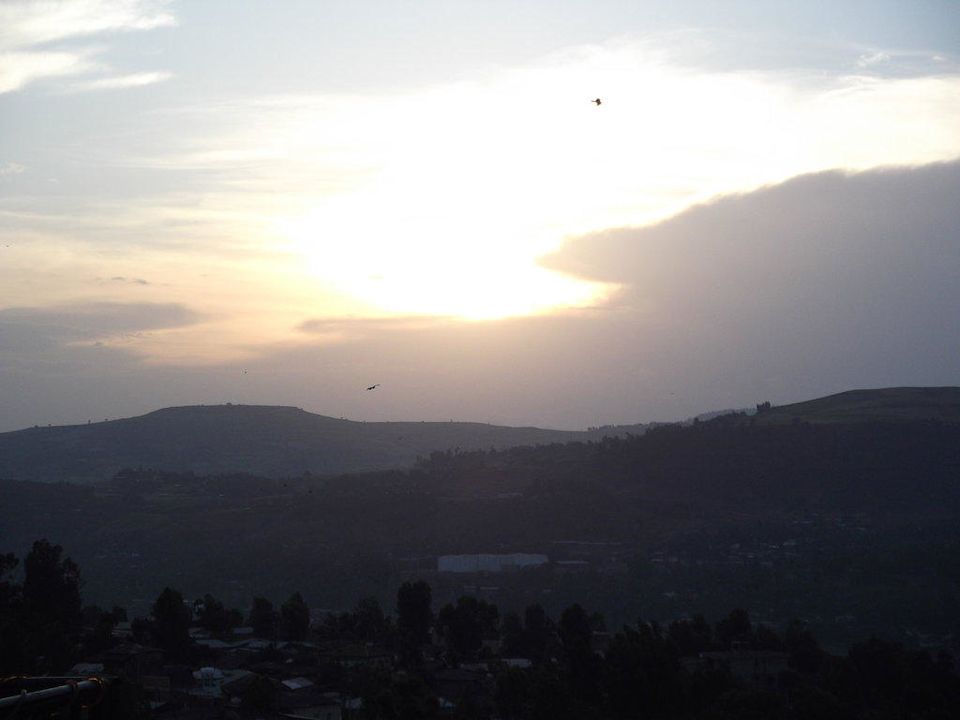 Sonnenaufgang Hotel Taye Belay