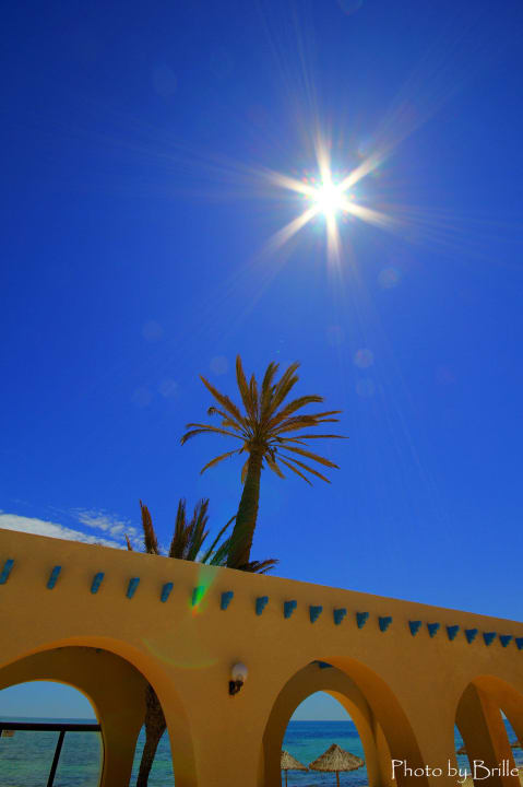 Der Durchblick zum Meer  Zita Beach Resort