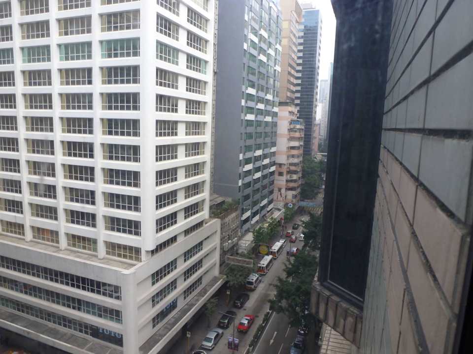 Widok z okna Empire Hotel Hong Kong Wan Chai