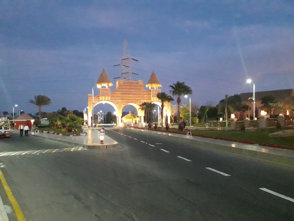 Ausblick Pickalbatros Jungle Aqua Park Resort - Neverland Hurghada