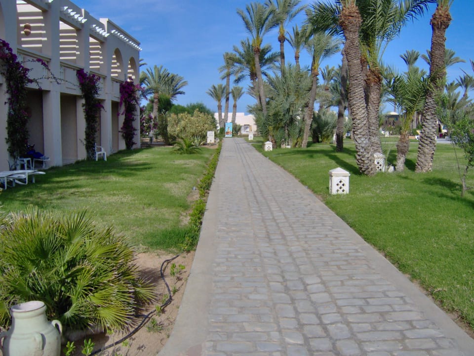 Une autre allée du jardin Zita Beach Resort
