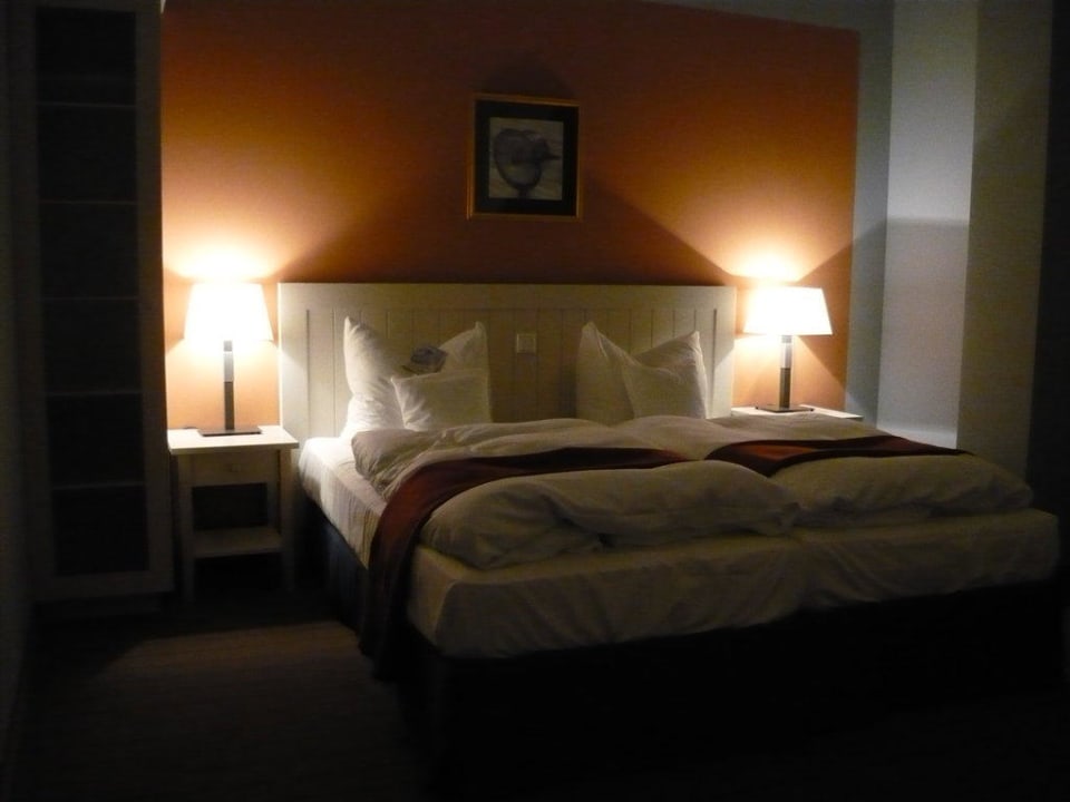 Schlafbereich Precise Resort Hafendorf Rheinsberg