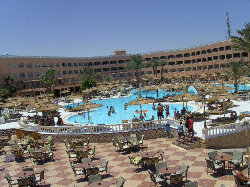 Blick vom Grand Cafe Beach Albatros Resort