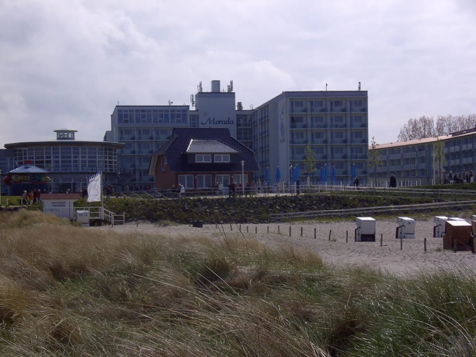Blick auf die Rückseite des Hotels Morada Resort Kühlungsborn